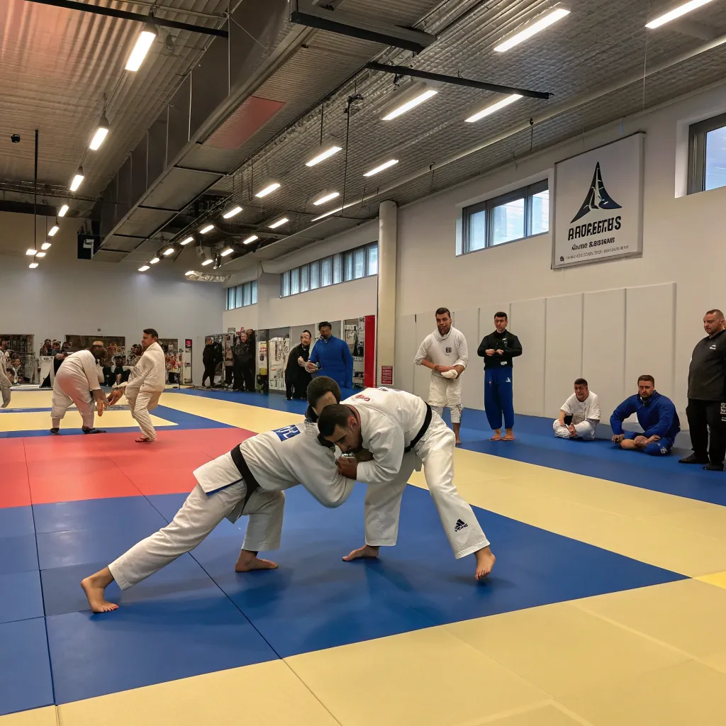 Professional Judo Training at XELAVIRON
